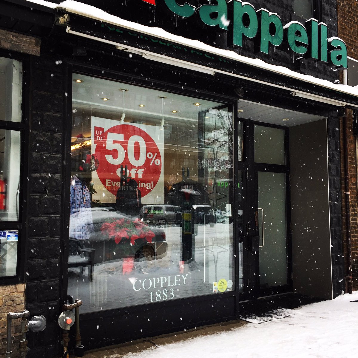 Acappella_TO's tweet photo. Winter isn't over yet!!! https://t.co/1UMLlujKu6