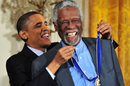 Happy 83rd birthday to bill russell, who is magnificent and did not stick to sports 