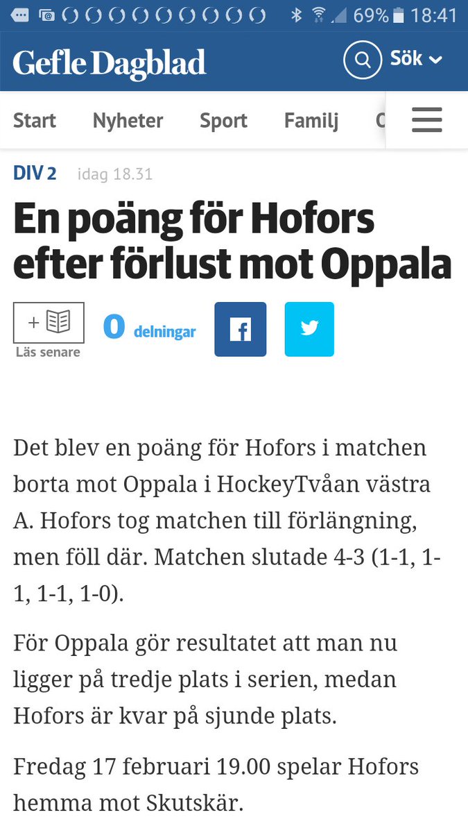 pstromming's tweet photo. Oppala tog 2 poäng!! Och vann matchen. Hur kan HHC 1 poäng bli rubrik?😁Inte ens @GDnyheter textrobot har koll. #diskrimineringsnämnden https://t.co/j4QczYHivv