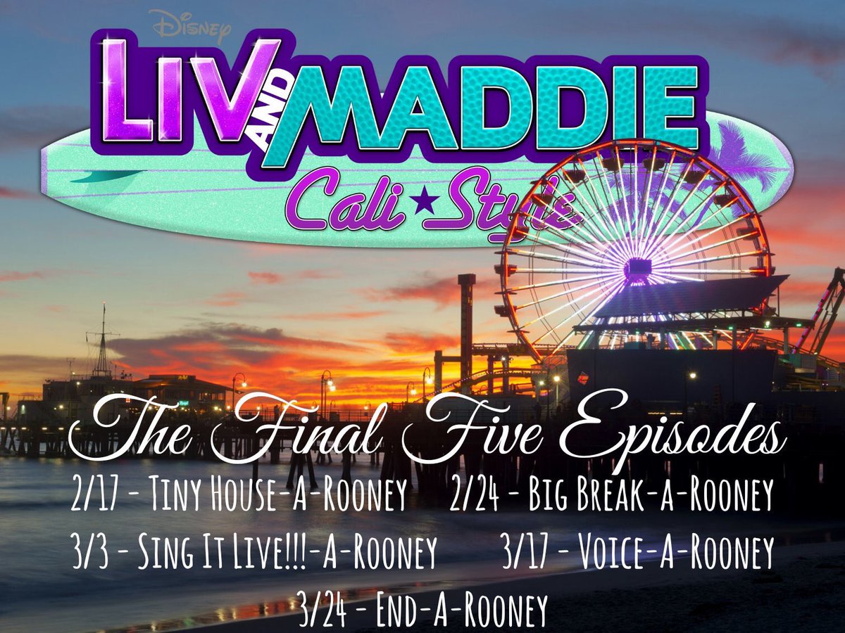 JohnDBeckTV's tweet photo. We've begun the hard, slow walk to the end. The final 5 eps of #LivAndMaddie start Fri 2/17 at 530 on @DisneyChannel #TinyHouseARooney RTplz https://t.co/3KAAkjrSBQ