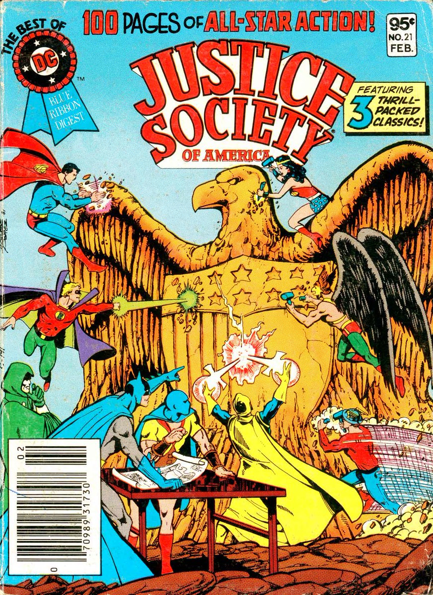 FWPodcasts's tweet photo. The premiere episode of DIGESTCAST! BEST OF DC BLUE RIBBON DIGEST #21: JUSTICE SOCIETY OF AMERICA! https://t.co/IWIKanf3jd https://t.co/OBGzrZHTLw