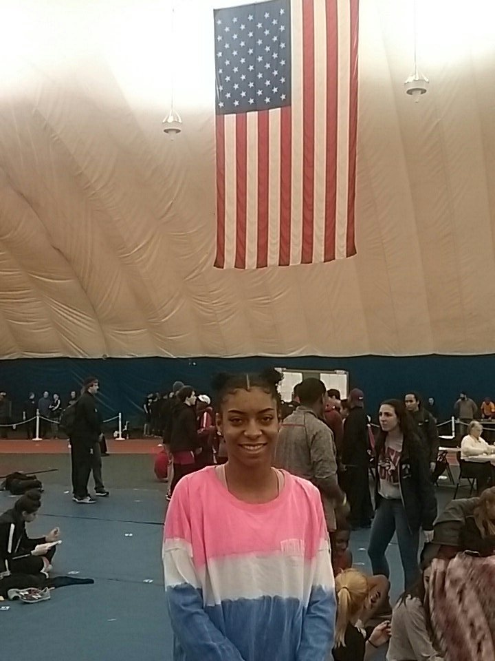 Kayla Jackson Central Grp 3 sectional champ in the 400m &amp; 55m.