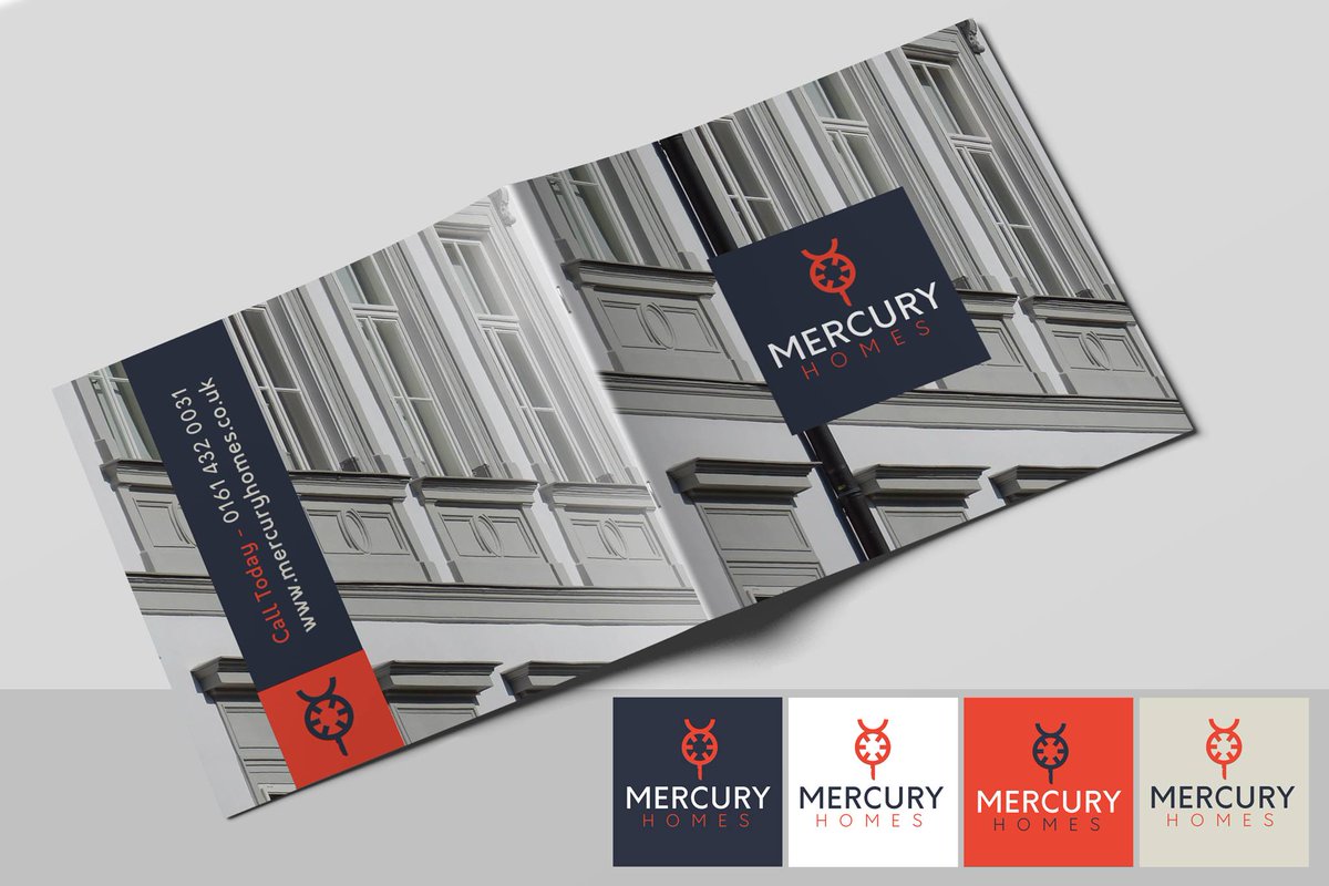 Create8Ltd's tweet photo. Brochure and logo design for Mercury Homes π #logodesign #2017 #design2017 #founders #graphicdesign #manchesterdesigners #mcrdesign https://t.co/H4J6Z49X0D