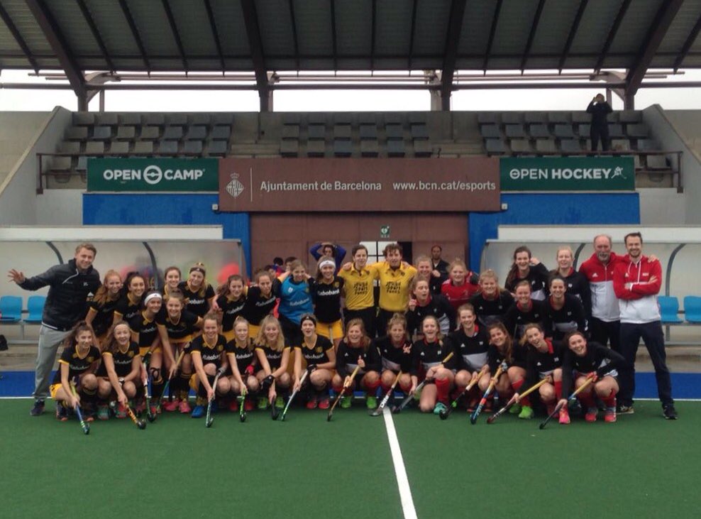 Ook vandaag de wedstrijd gewonnen! Deze keer was USHC uit Utrecht de tegenstander! #teambuilding #beterworden #barcelona