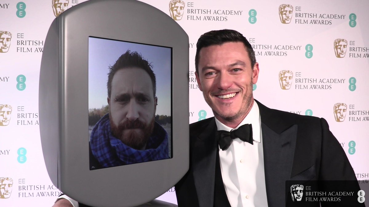 <a href="/TaroModelmaker/">Taro</a> Poised. Professional. Some pretty amazing selfie skills on display with you and Luke Evans! #EEBAFTAselfie