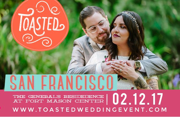 ToastedWedEvent's tweet image. Plan your #wedding in 1 day, TODAY in #SF, 12-3pm at The General's Residence in @FortMasoninSF