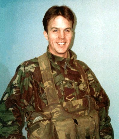 This man, LBdr Stephen Restorick, 23, was killed in NI today, 1997. His IRA murderer was sentenced to 490 years &amp; released after 16 months.
