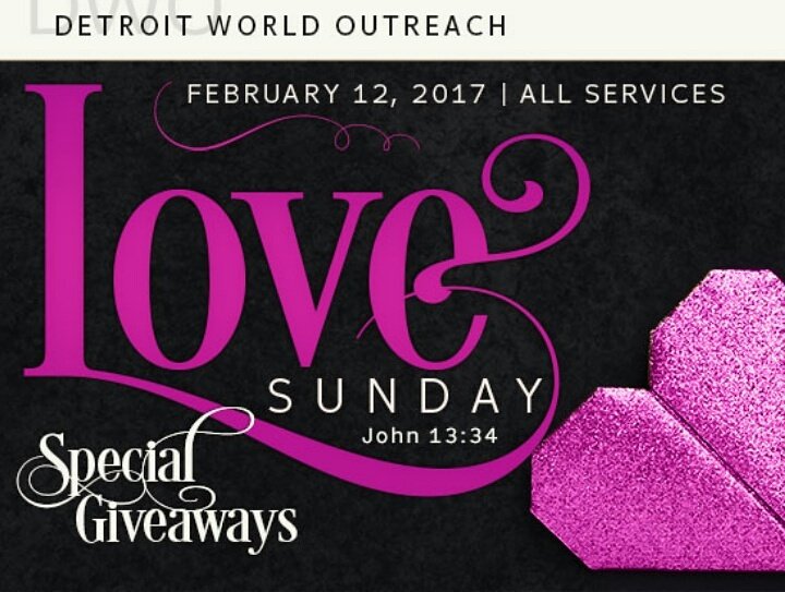 BishopGibert's tweet photo. Join us for services TODAY @DWOChurch. Redford:8AM &amp; 11AM; Eastside: 11:30AM #lovesunday https://t.co/xKKSVEhaEX