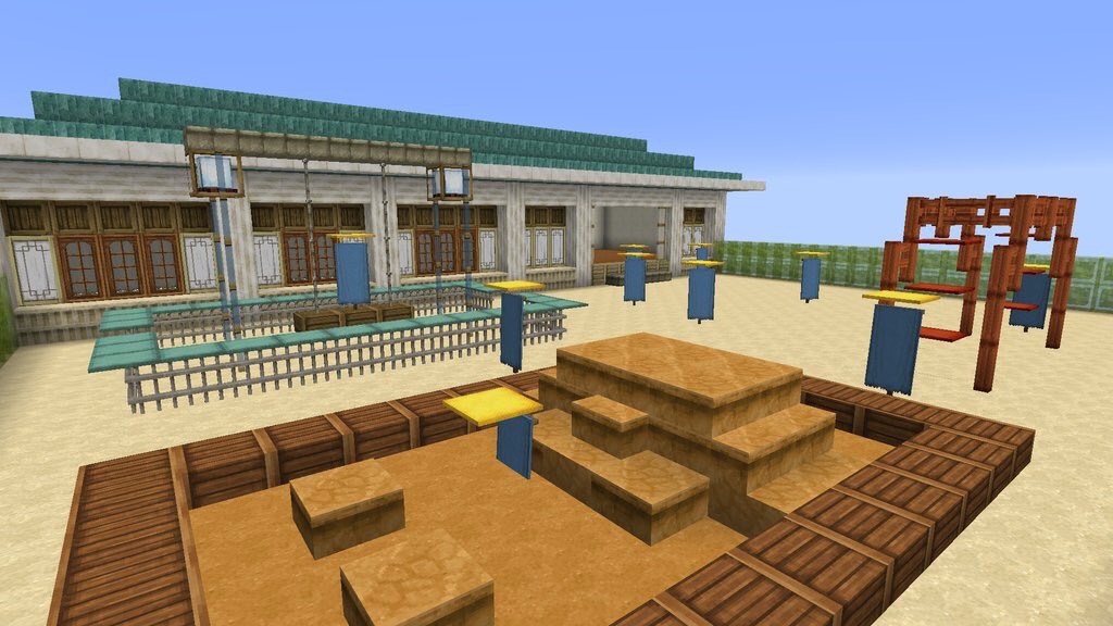 87 幼稚園 保育園 マイクラ建築60分一本勝負 Togetter