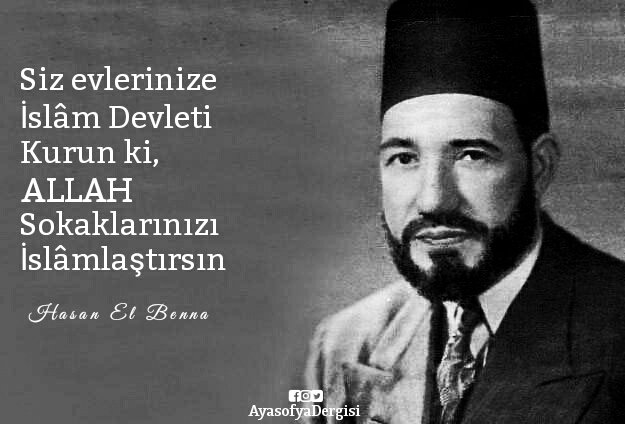 ayasofyadergisi's tweet photo. Siz evlerinize İslâm Devleti kurun ki, Allah sokaklarınızı İslâmlaştırsın.

| Hasan El Benna https://t.co/LvpsvFazjy