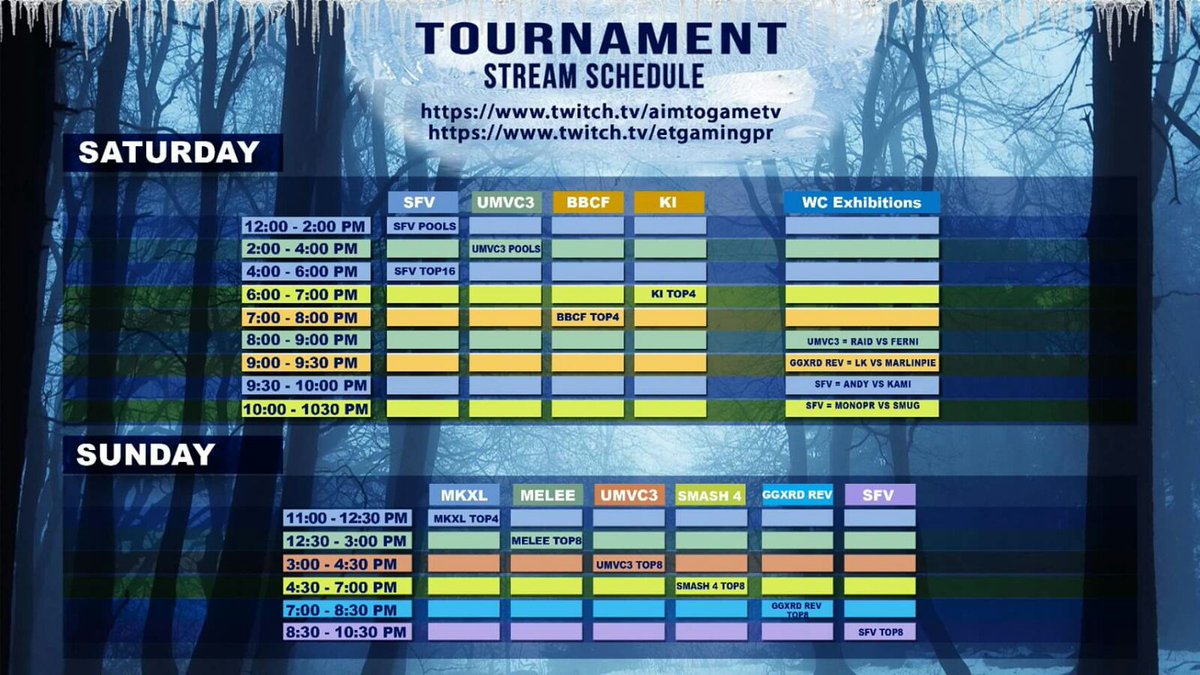 FirstAttackPR's tweet photo. #MKXL Top 4 at #WC2017 Starting Now!
1st match is a repeat from #FA2016 GF. Broseph vs Abby https://t.co/DloehYvUf9 https://t.co/tpkq48Z7oL