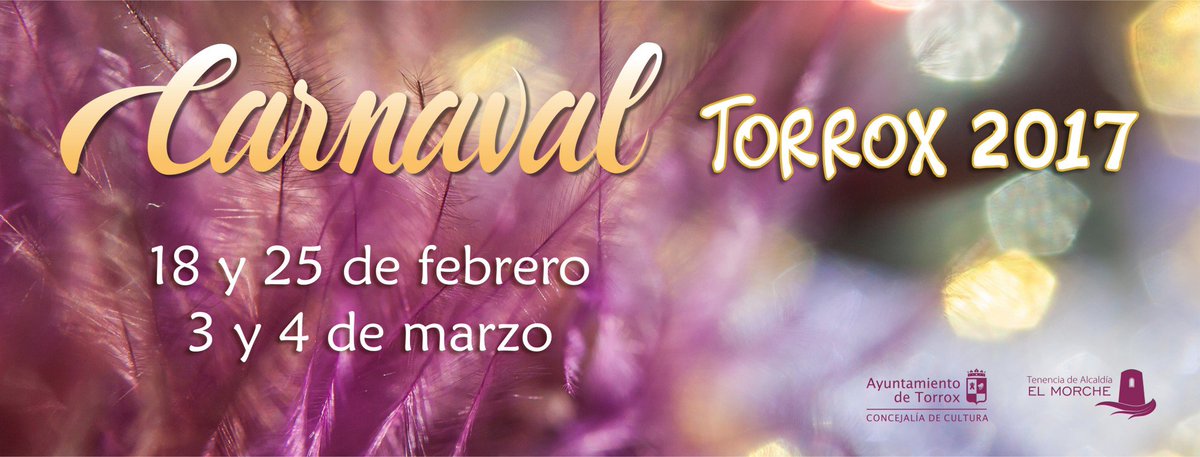 Ayto_Torrox's tweet photo. #Programación del #CarnavalTorrox 2017
Y también disponible en el Canal de Telegram App @iTorrox https://t.co/6sUrTJVXWa https://t.co/LwiO8gdVLu