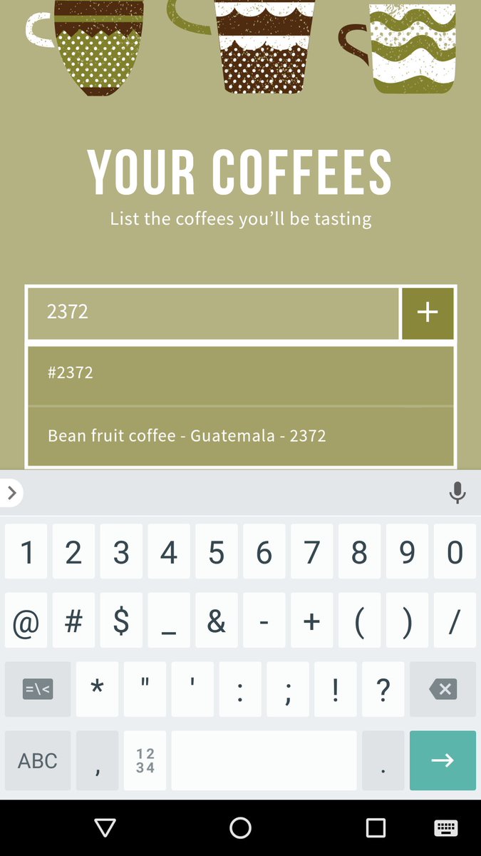 notypc's tweet photo. @angelscup What is happening with the app? Thought fluke in past but 3/4 of this shipment's coffees pop up the answer when enter the number! https://t.co/D9TZxZIjia