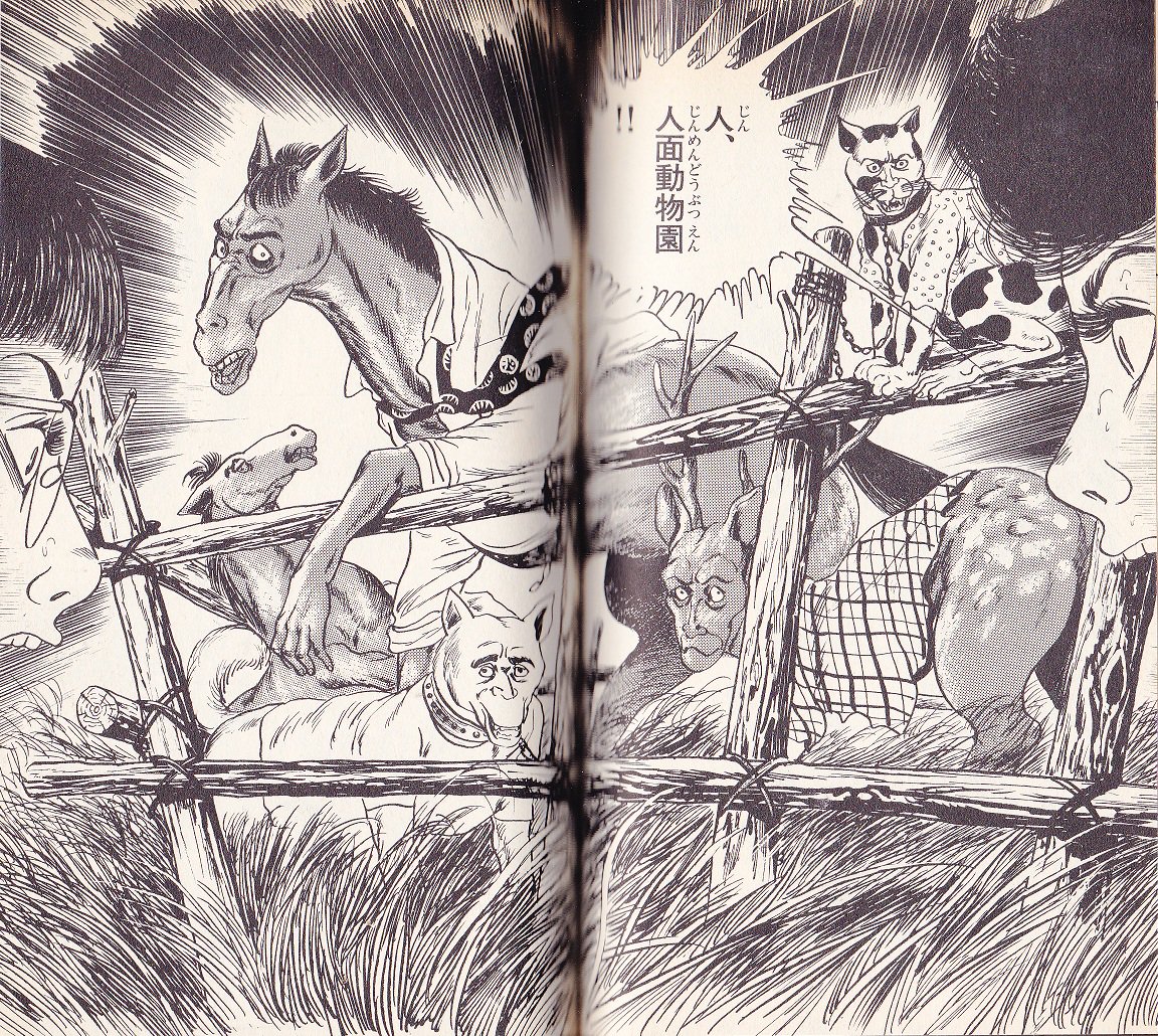 人、人面動物園！！【立風書房 レモンコミックス 岬マヤ『恐怖!呪いの