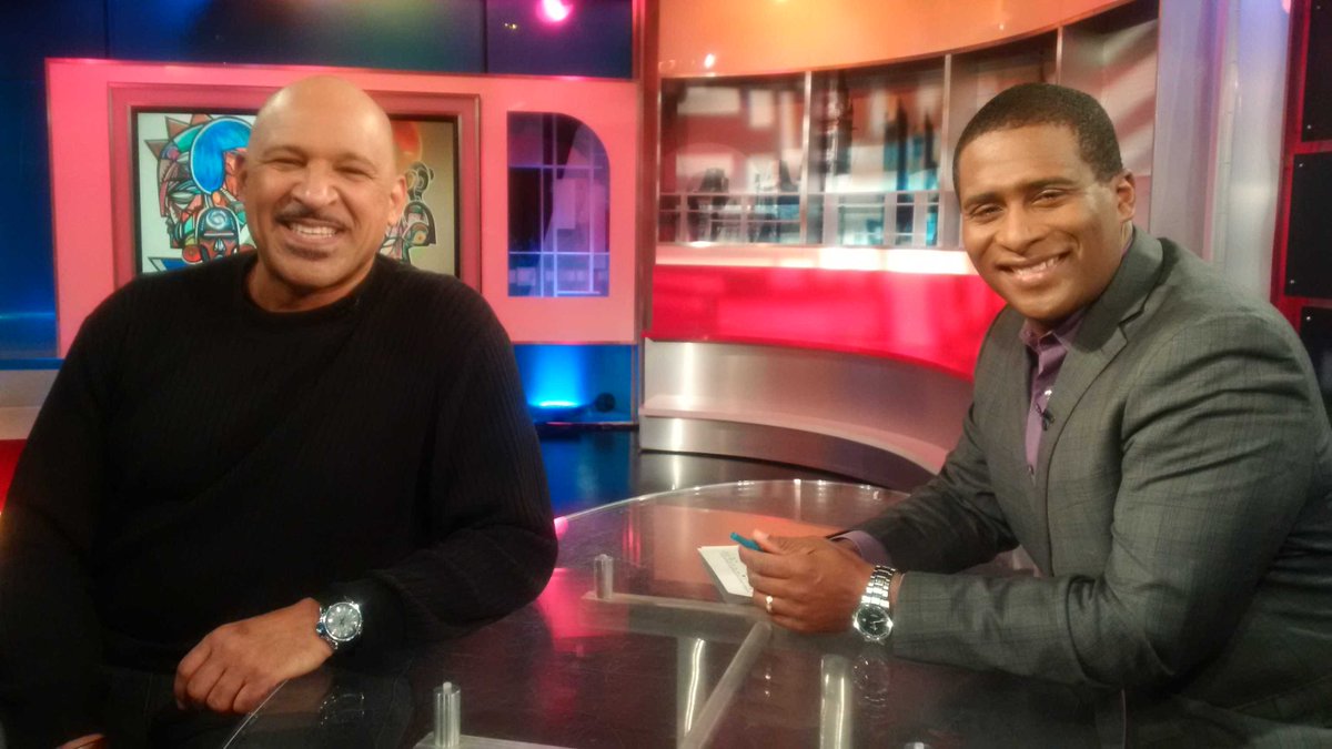 adele_martel's tweet photo. @nthdigri (AnthonyBansfield) w/ @CBCAdrianH talk about artist show #Visual17e WATCH today Sun+Mon 11am @CBCOttawa TV https://t.co/kEGa4FJaH8