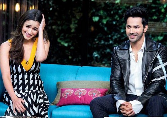BKDMovie's tweet image. Are you all ready to watch #Varia melt your hearts with their aww-dorable chemistry?😍 #KWK @Varun_dvn @aliaa08 @karanjohar