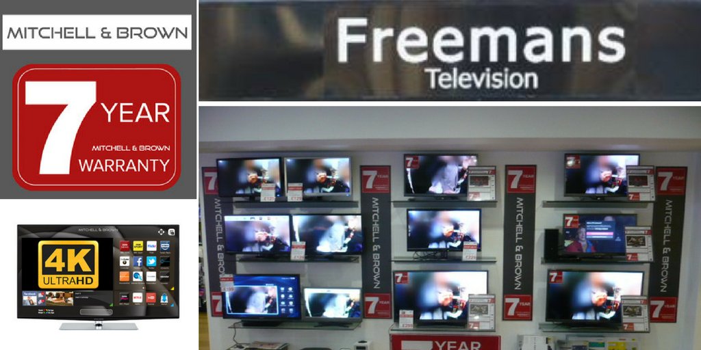 Freemans television have a huge range of our products on display if you're in the #Bristol area take a look.