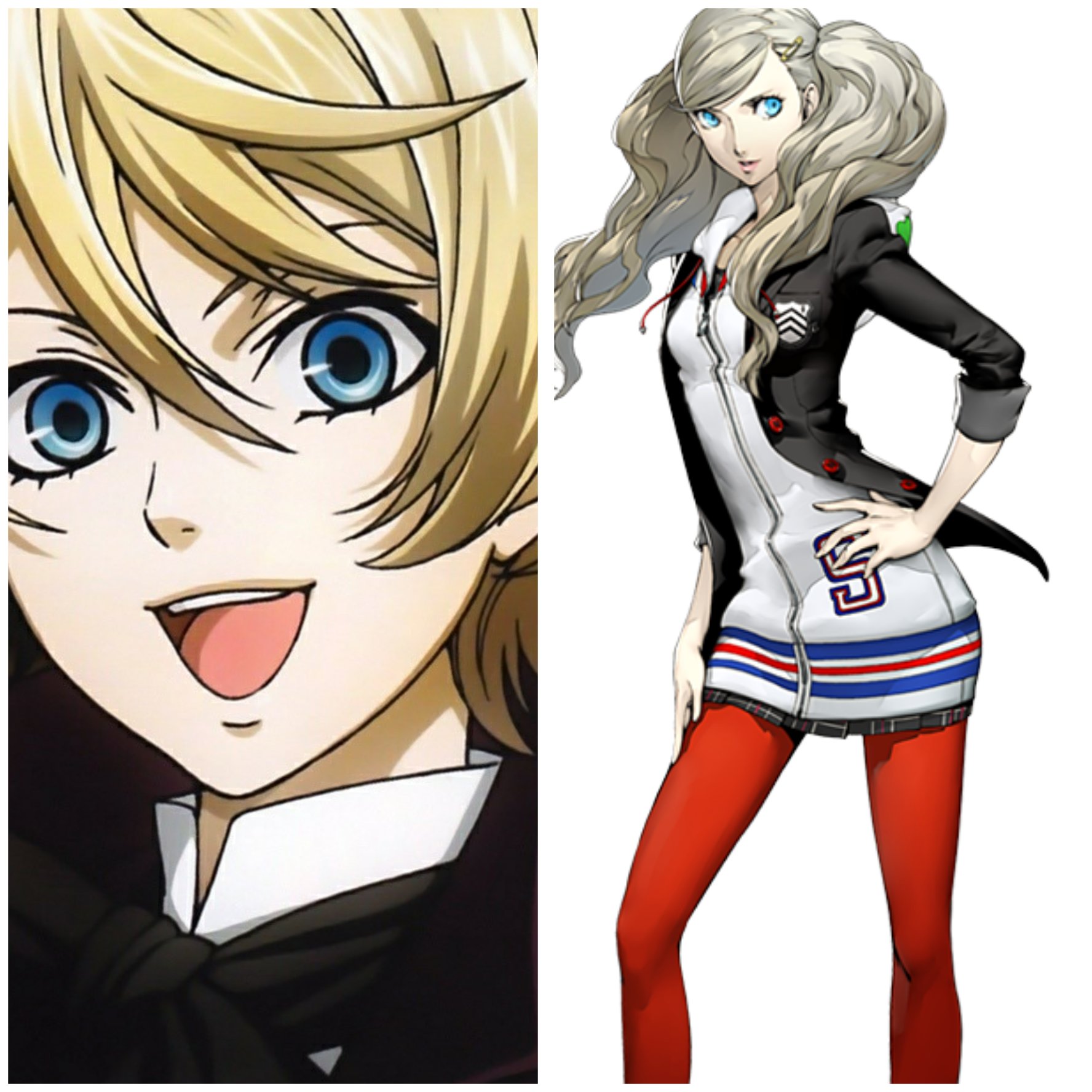 凛零 黒執事キャラ ペルソナ5キャラ 同じ声優キャラ並べてみた 意味もなく ジョーカー 黒執事 さん宮野真守さんということに今気づいた T Co Fyitsb0qvy Twitter