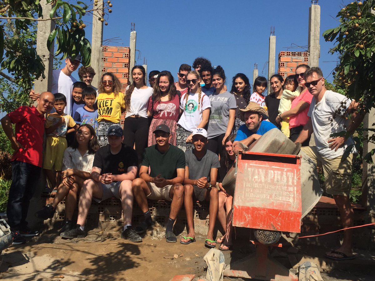 JESS_Travel's tweet photo. New homes complete &amp; ready for their roof. Families will wait for a lucky day to add the roof. Well done Year 12. Proud of your achievement https://t.co/49kEYM18Ir