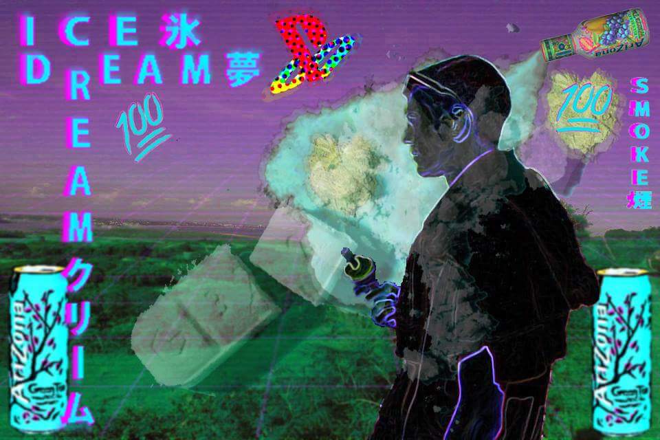 IceSuspect's tweet image. #vapourwave #sadboy
