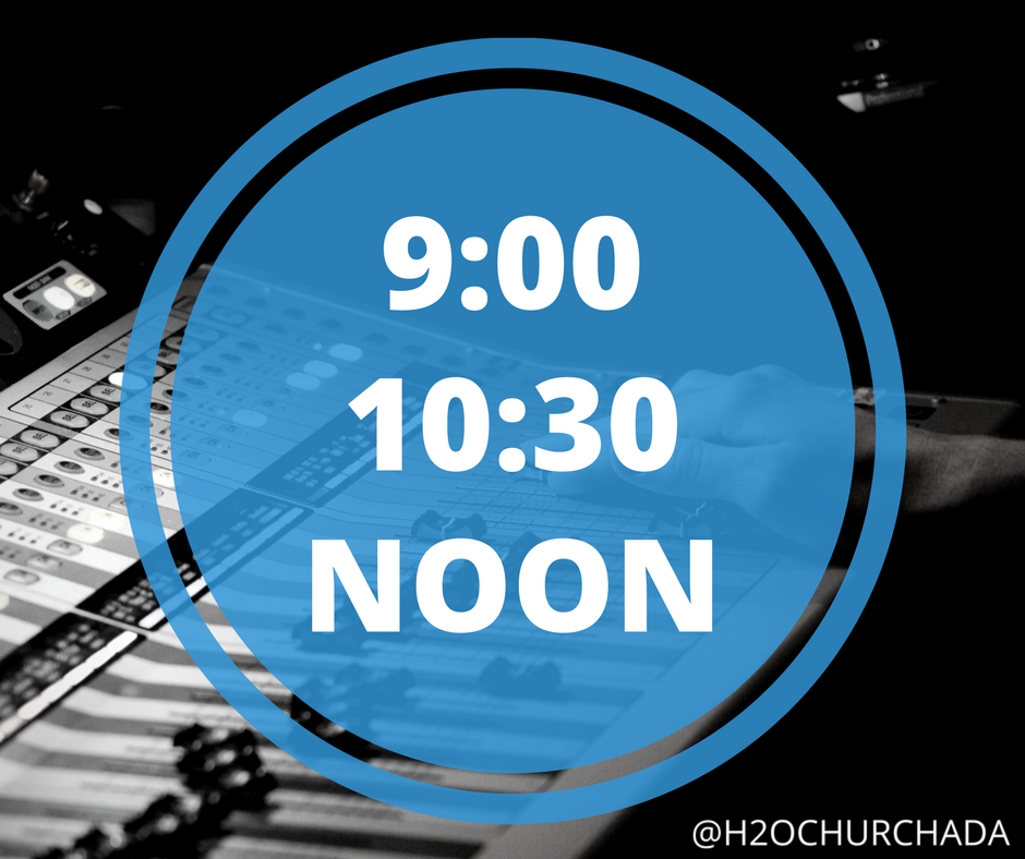 H2OChurchAda's tweet photo. The countdown is on!
It's #BaptismBash and we're kicking off the new message series #DivineDirection
It's a great Sunday to join us! https://t.co/SrjcDL5TK2