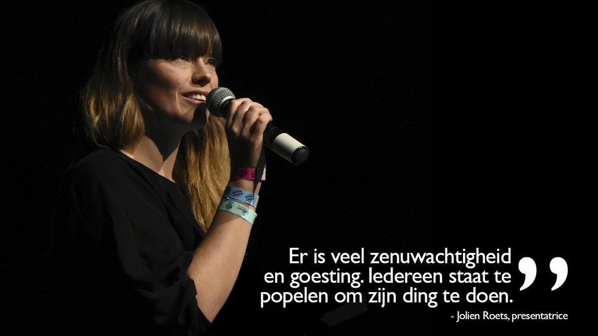 kunstbende_'s tweet photo. De Lokerse voorronde is al even bezig. Vooral de zenuwachtigheid en goesting vallen Jolien Roets op #Kunstbende18 https://t.co/9ShldAtUC2