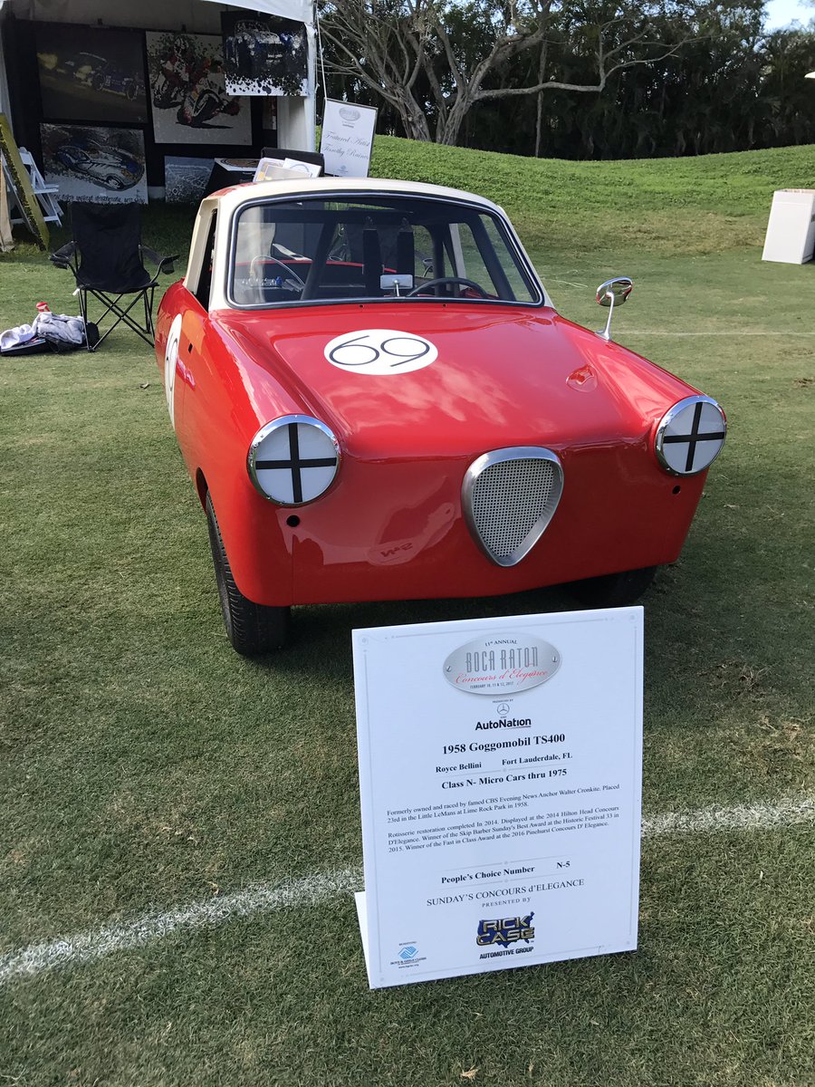 SanelaSabovic's tweet photo. The 11th Annual Boca Raton Concours D'Elegance is underway. Check out some of the classic cars on display! https://t.co/c58c4aP8C6
