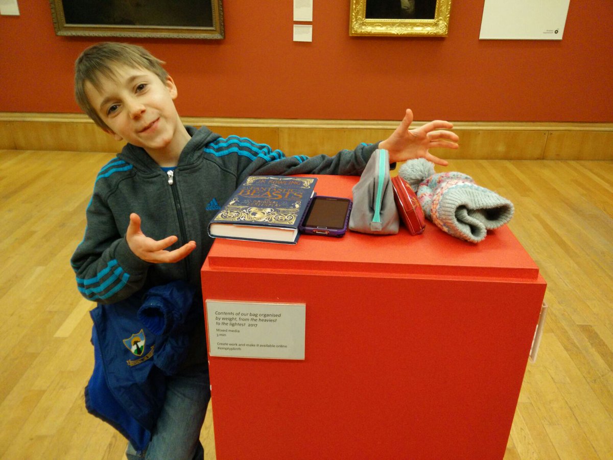 gemmapearson78's tweet photo. Getting political and physical at Tate Britain #emptyplinth @whitehilljunior @BenPAlways https://t.co/TrLvfZ7l5R