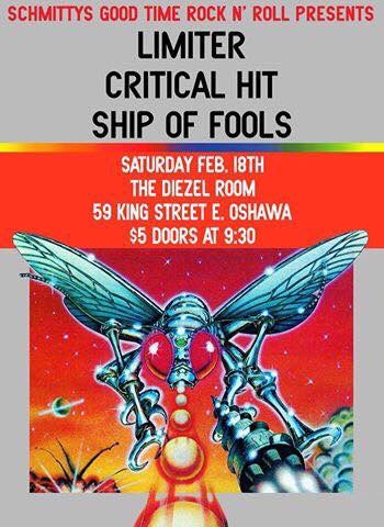 Our next show is on Feb 18th in Oshawa with our good pals <a href="/shipoffoolspunk/">Ship of Fools</a> and Critical Hit! #punkrock #punkshow #livemusic #Oshawa