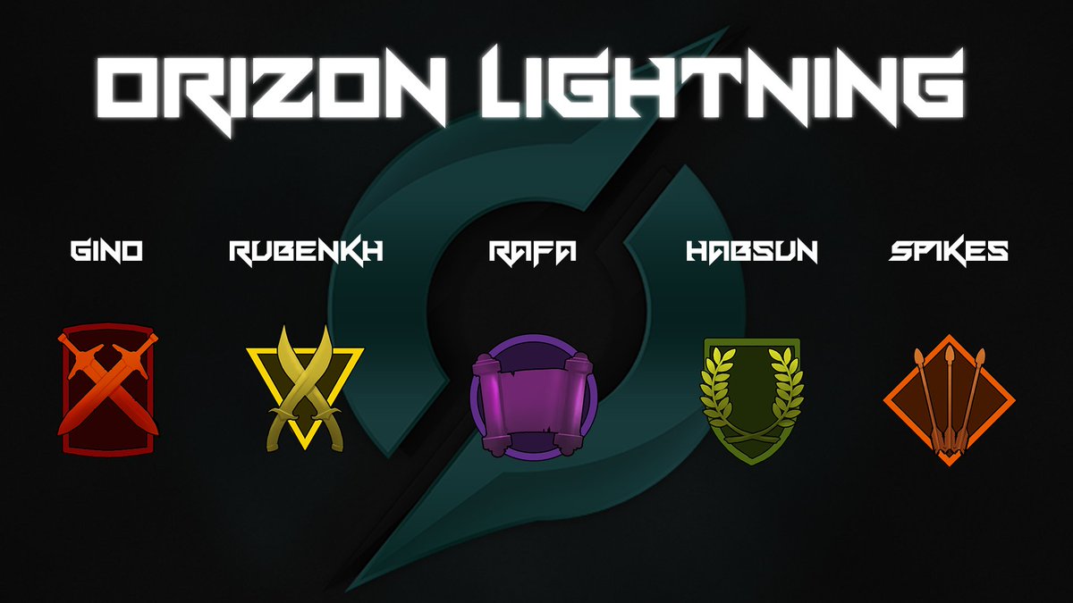 ClubOrizon's tweet photo. [#SMITE]
Presentamos nuestras 2 squads de Smite:

- @OrizonStorm 
- @OrizonLightning 

Mucha suerte‼️
#BeOrizon https://t.co/AB1eOS2xPX