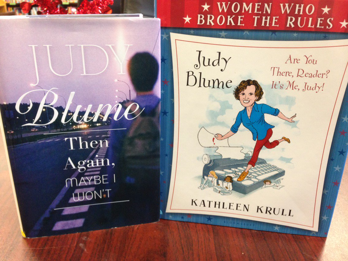 Happy Birthday Judy Blume! Stop in to the Center & browse through her books in our collection! 