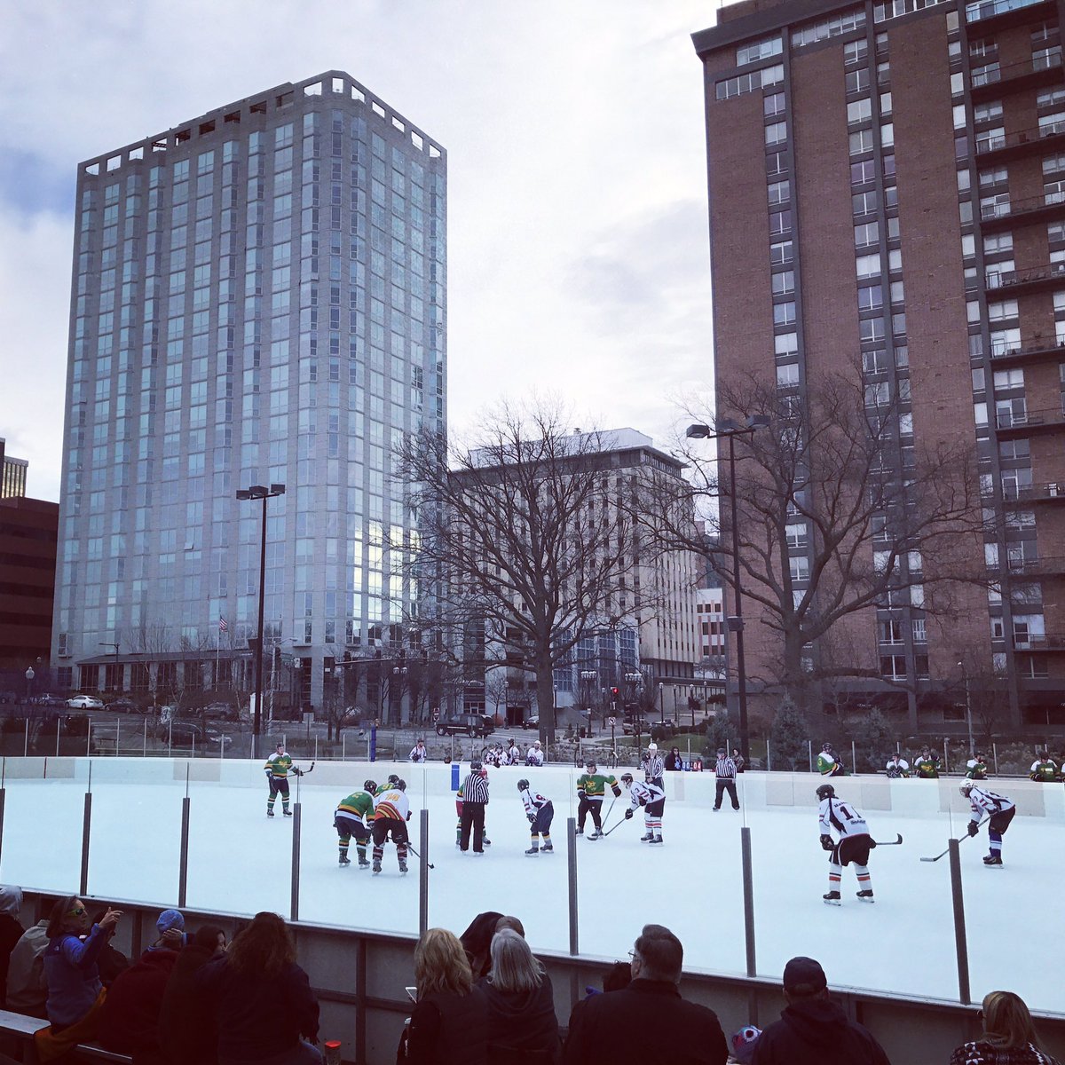 frozencupstl's tweet photo. Games started at 7:15AM this morning. There will be a public skate from noon-4:00PM and games will resume at 4:15PM. https://t.co/y2wIvDQSiU