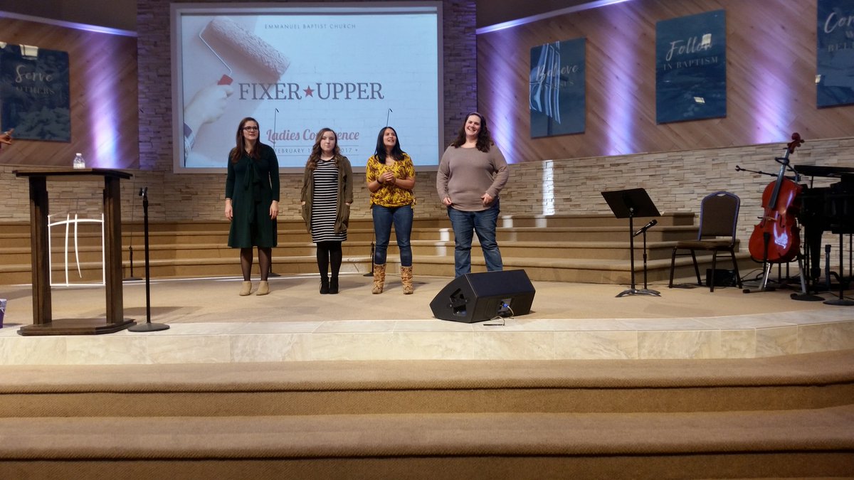 elloyd11's tweet photo. Had a wonderful time at ladies conference this weekend! What a God orchestrated time #tooblessedtobestressed https://t.co/HcEfFiqg45