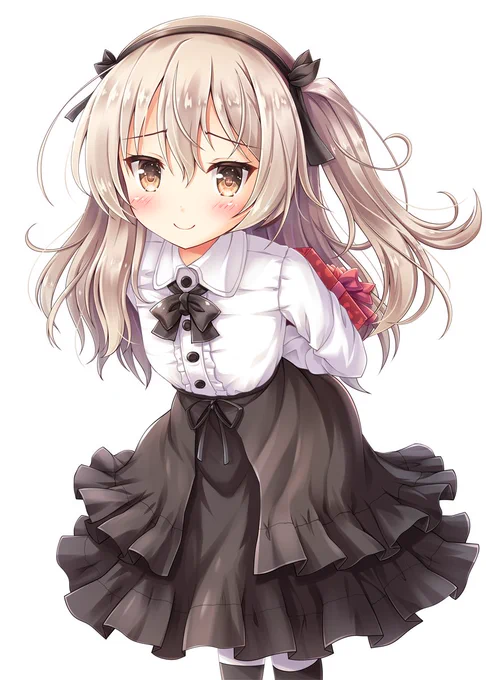 チョコを渡そうとする愛里寿ちゃん あ、愛里寿ちゃんのチョコやったぁ～ラッキィ～～ #島田愛里寿 #ガルパン 