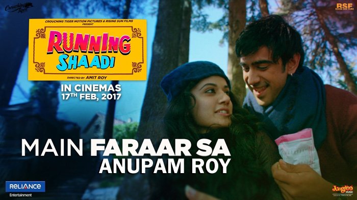 GDn8Lyrics's tweet photo. Main Faraar Sa Lyrics - #RunningShaadiDotCom @aroyfloyd @hamsika_iyer @tanveerghazi ► https://t.co/2V37iSsfyJ ♫♫ https://t.co/mjKM7hLsDo