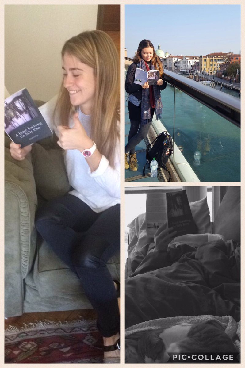 SmpageSteve's tweet photo. Some readers reading #aRanchBorderingTheSaltyRiver by @SmpageSteve pub @FLPress @LaraBoerLannes #baileySpry  @SpryArch @knowjoy @Kmh1128K https://t.co/yGo0DJAJT0