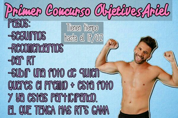 S0LANGIST4's tweet photo. Participo del concurso de @objetivesariel  para Ganar un premio de Mi Idolo me ayudas con un Rt🙏😌? https://t.co/yPLg93rqD5