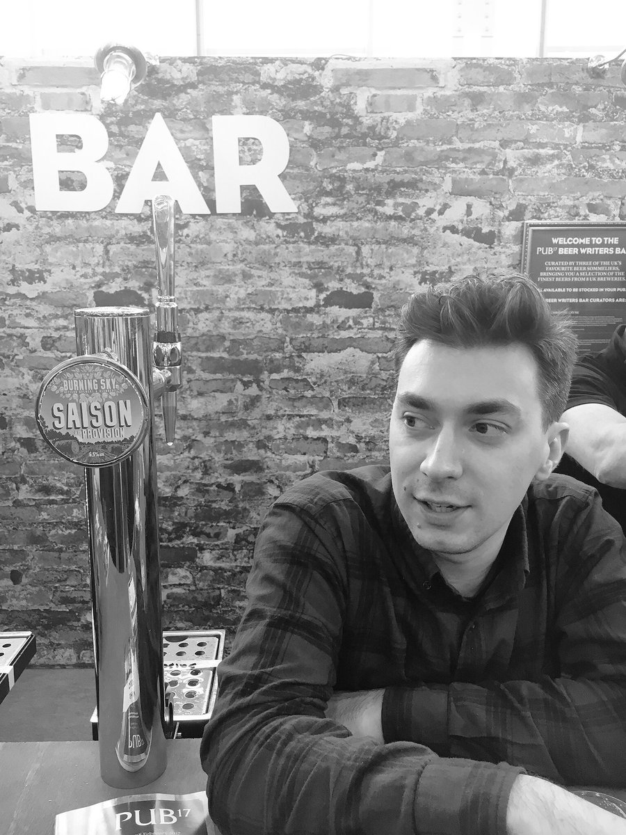 adamdriver85's tweet photo. Candid shot of @totalcurtis in his natural habitat #PUB17 @burningskybeer https://t.co/jYvDhAFBcS