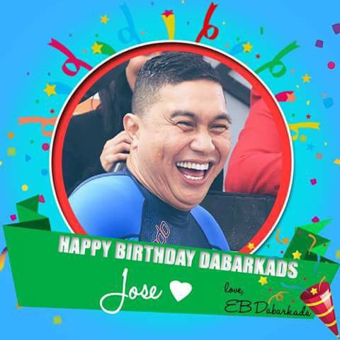 Happy Birthday, Jose Manalo.Praying for good health&happiness in life.We love YOU  