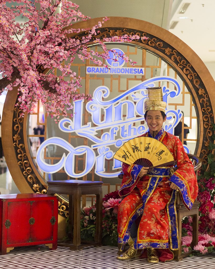 vcnarden's tweet photo. GONG XI FA CAI 
@GrandIndo
 #OrientLookGI https://t.co/JVRiMWz1i7