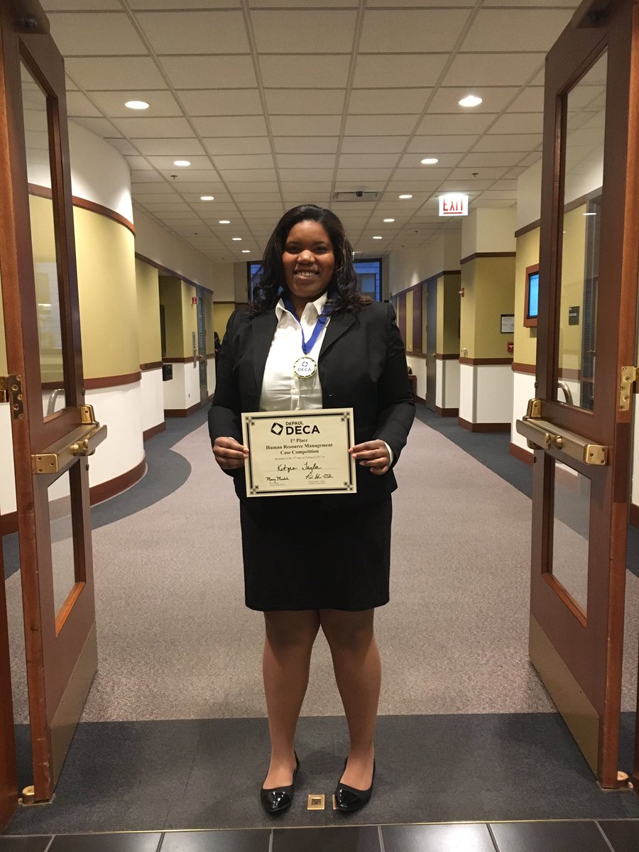 MillikinDeca's tweet photo. Fun times at #MWCDC yesterday. Ketyra took home 1st place in HR management! 62 more days until ANAHEIM! https://t.co/BFbBgqjT8s