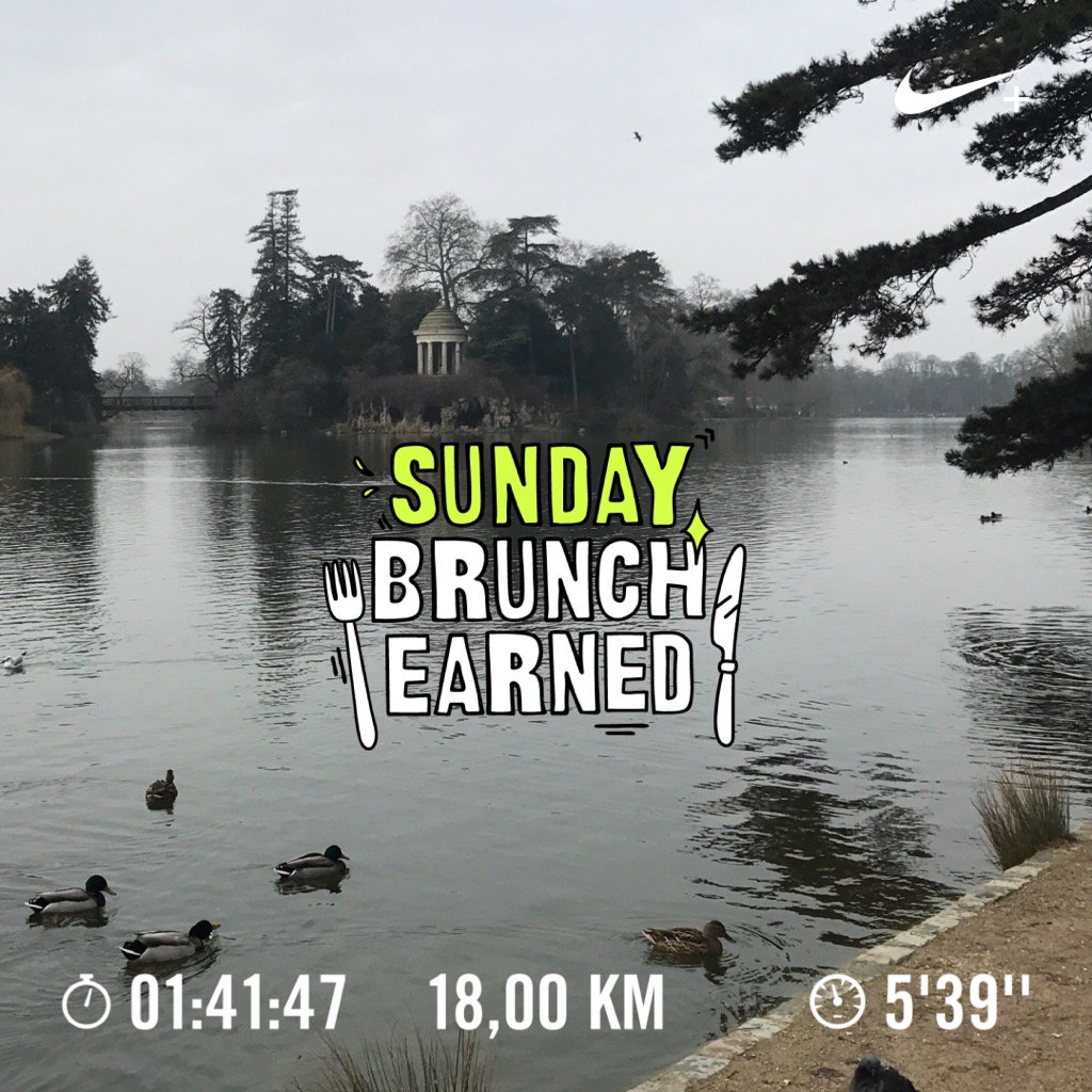 estelle_nc's tweet photo. Sunday run pepouze ! #runtoeat #runforfun #endurance #whyirunchampselysees #whyirunparis #boisdevincennes #sundayrun https://t.co/aSPGWXAhON