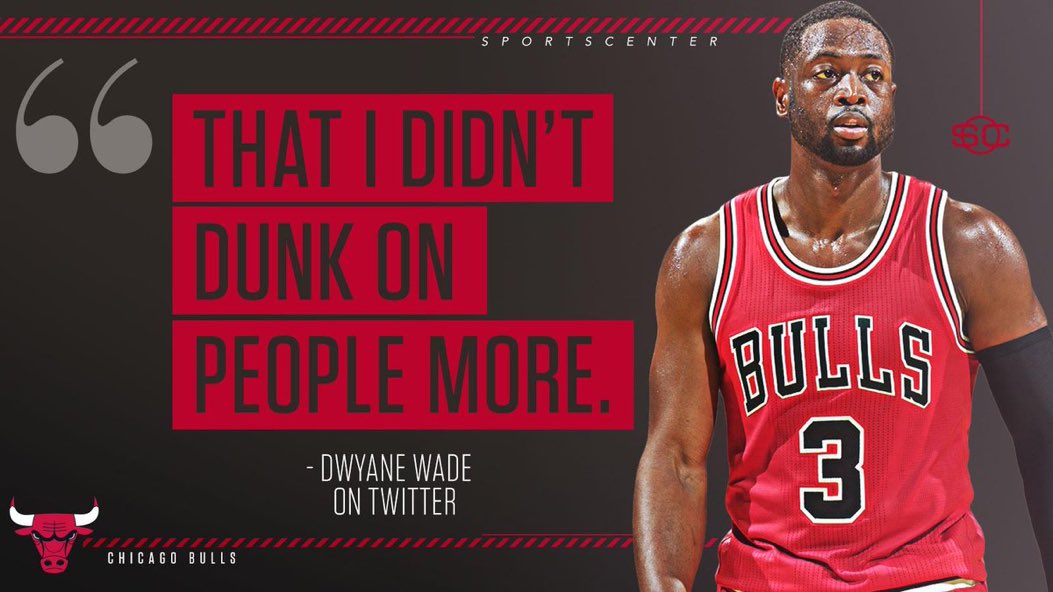 WorIdStarComedy's tweet photo. D-Wade has only one regret in his career 😂 https://t.co/pJh2Itooup