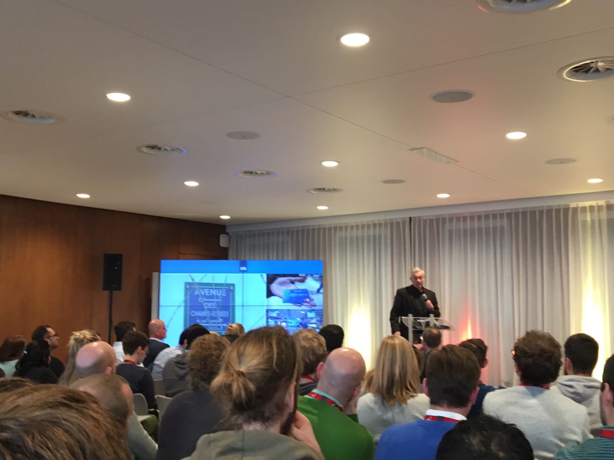WFPVAM's tweet photo. #Hackingaid: Mr. Jelte van Wieren Director of Stabilisation & Humanitarian Aid Department @DutchMFA talks paradigm shifts for #innovation https://t.co/r9NikHTvzY
