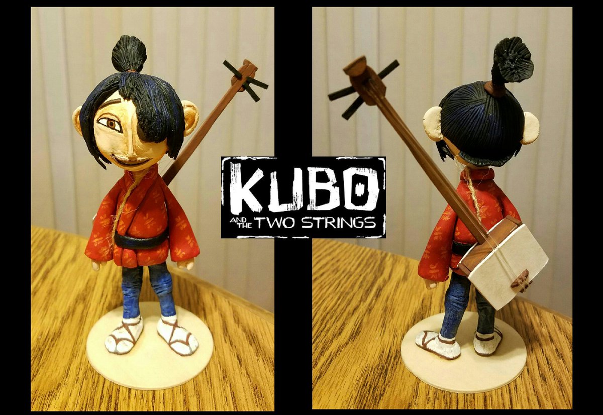 BigRagu75's tweet photo. #Kubo and the #TwoStrings #sculpture and #shamisen #animation #art #cartoon #character #sculpt #clay @kubothemovie https://t.co/g4zTIyBcom