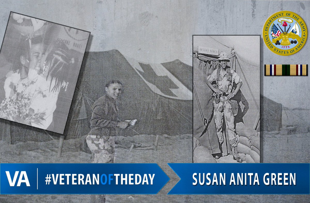 DeptVetAffairs's tweet photo. This #VeteranOfTheDay worked as a medical platoon officer during #DesertStorm #ArmyVet https://t.co/xGZRhCRBGM https://t.co/I0y2qpiVFQ