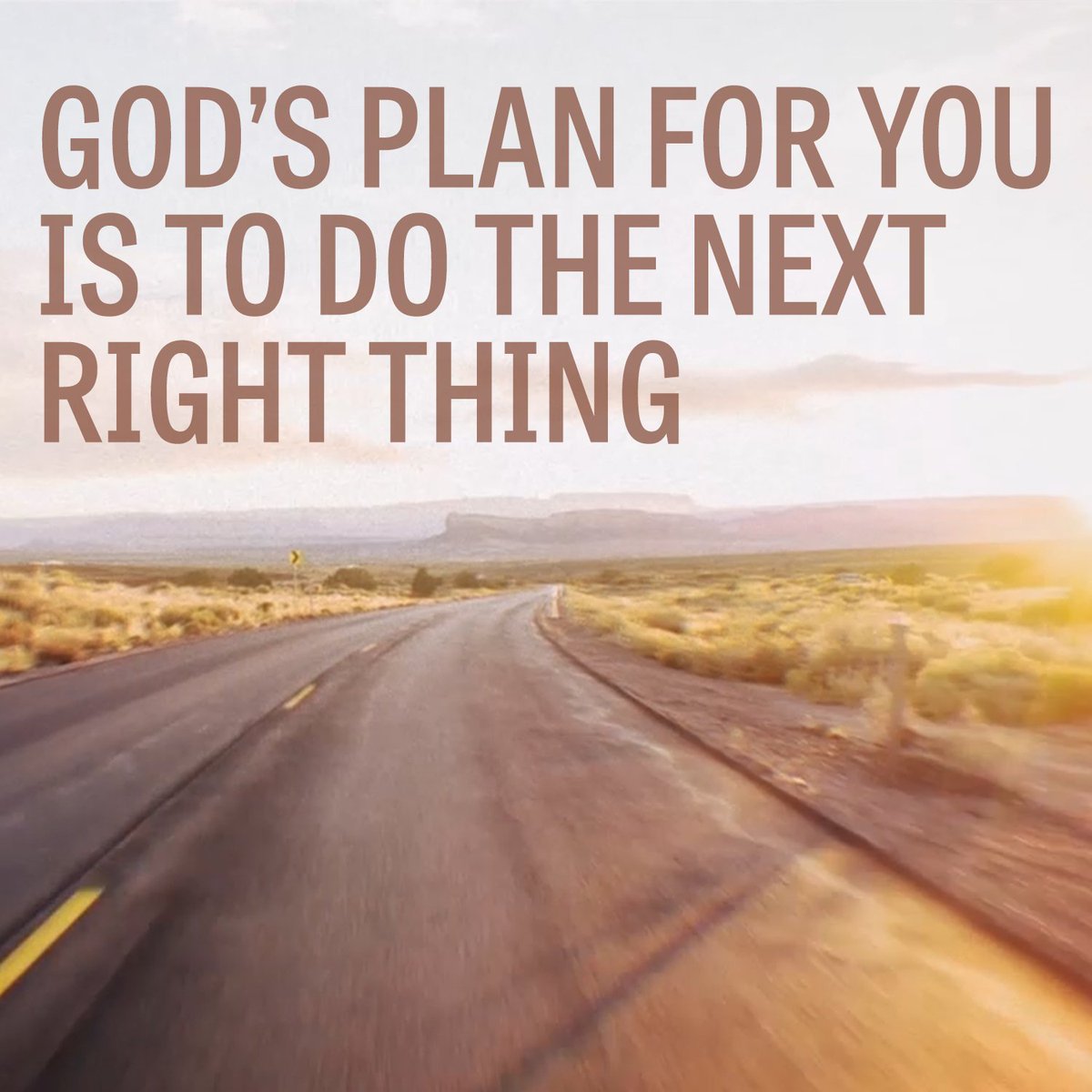 COTHAStudents's tweet photo. God’s plan for you is to do the next right thing.
#RoadTripSeries #XP3HS https://t.co/gPeDYBbgpG