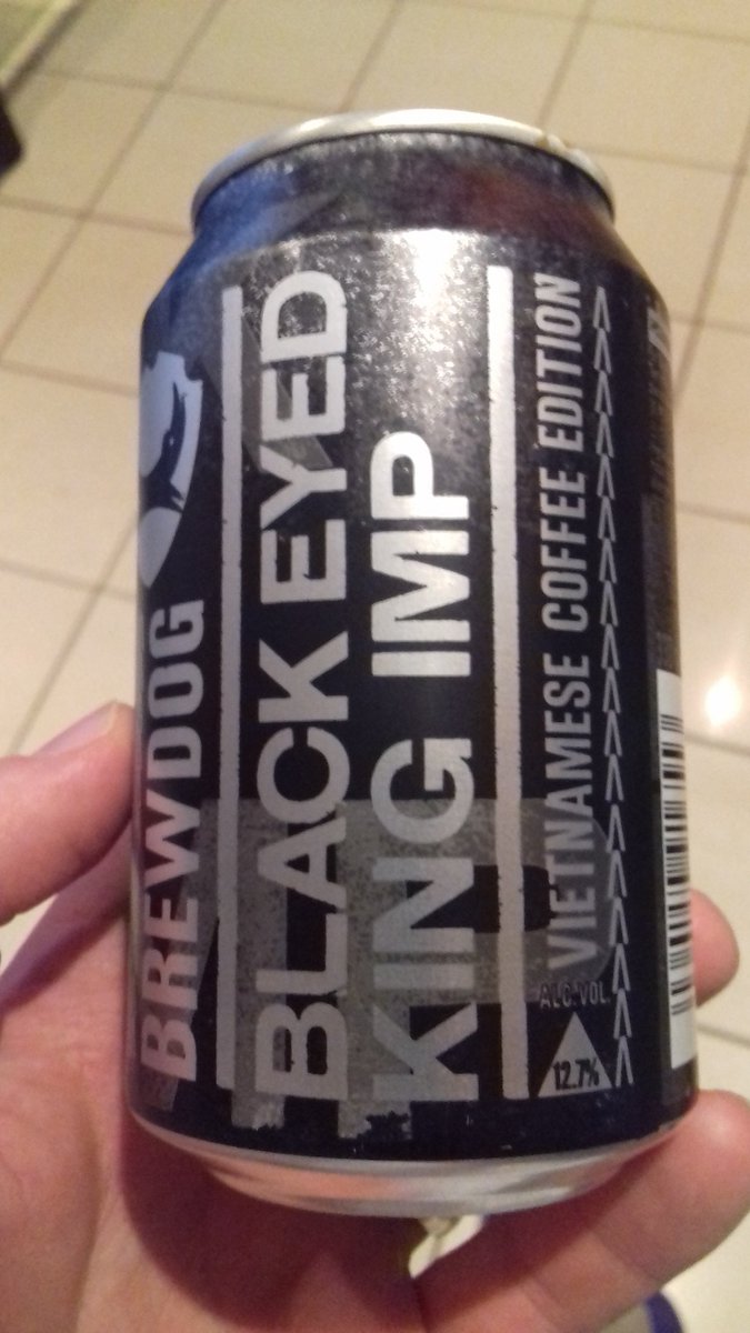 HopsRated's tweet image. Loving coffee beer at the moment. This is everythig you would expect from @BrewDog packed with flavour, strong but so drinkable #CraftBeer