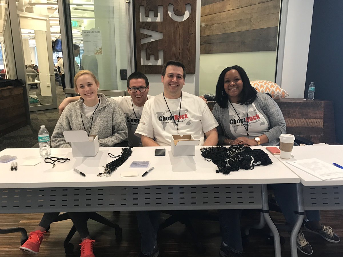 GEGhostRed's tweet photo. Big thanks to our #geghosthack volunteers! Appreciate all the help! Go GE! #gedigital #geinAtlanta #atltechvillage https://t.co/i4DYo8VVlS