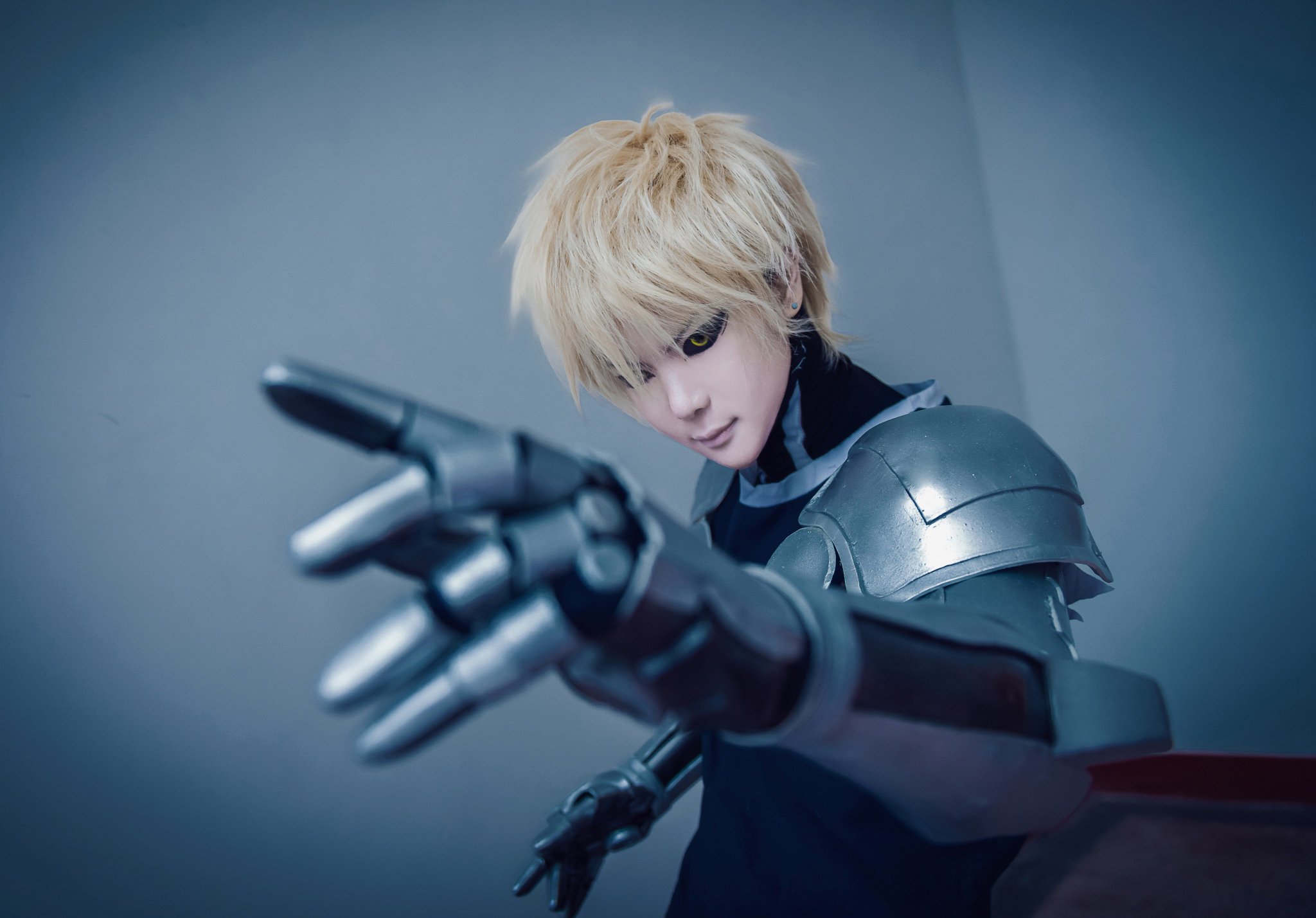 ワンパンマン　ジェノス　コスプレ　サイボーグ衣装　コミケ等にも ワンパンマンジェノスコスプレサイボーグ衣装コミケ等にも